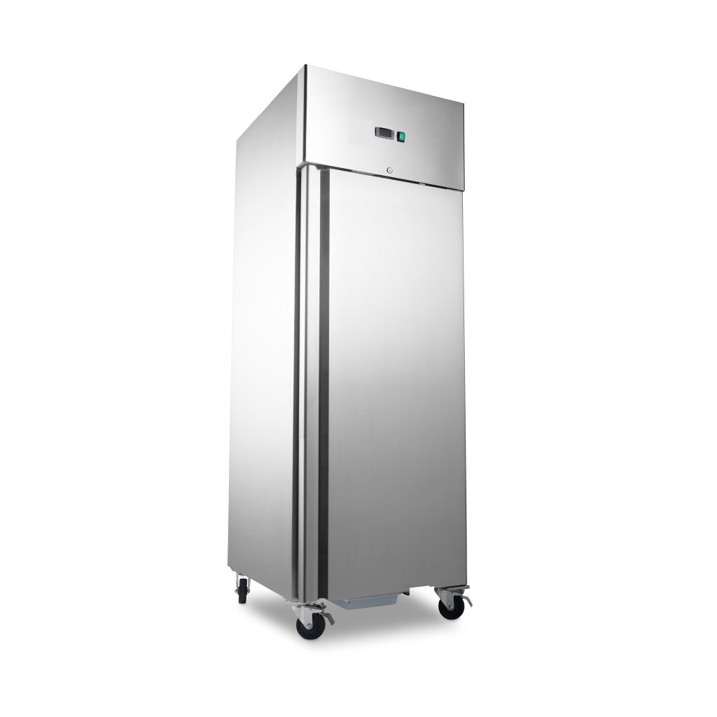 Rostfritt kylskåp 600 l