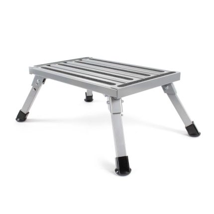 Hopfällbar pall  aluminium för husvagn 220 kg