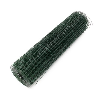 Trådnät  25m x 50 cm galvaniserat PVC
