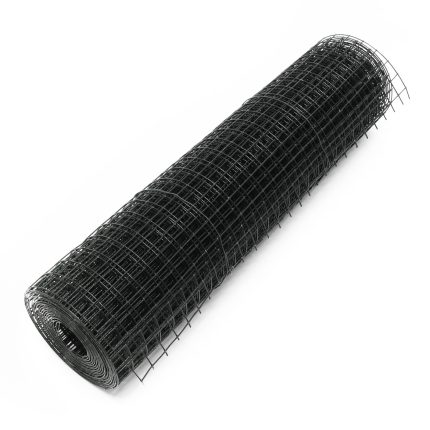 Trådnät  10 m x 100 cm galvaniserat PVC