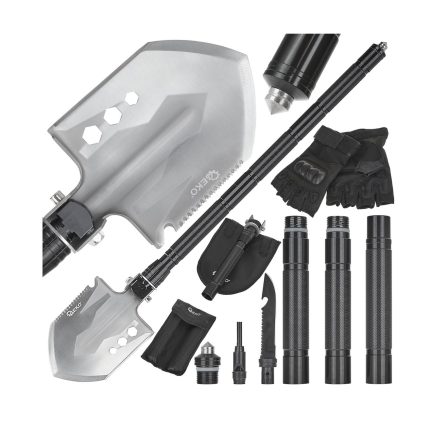 Taktisk hopfällbar spade BLACK SURVIVAL SERIES