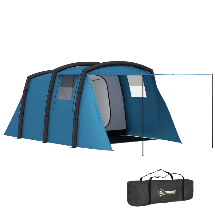 Uppblåsbart Campingtält