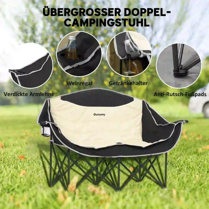 Hopfällbar campingstol