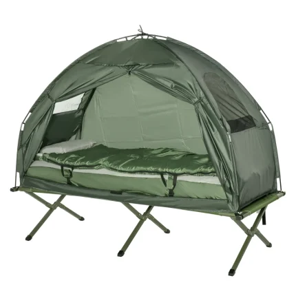 Campingtältset 4 i 1 enkel