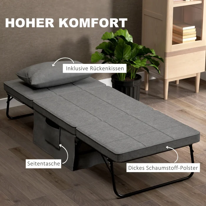 Hopfällbar Säng