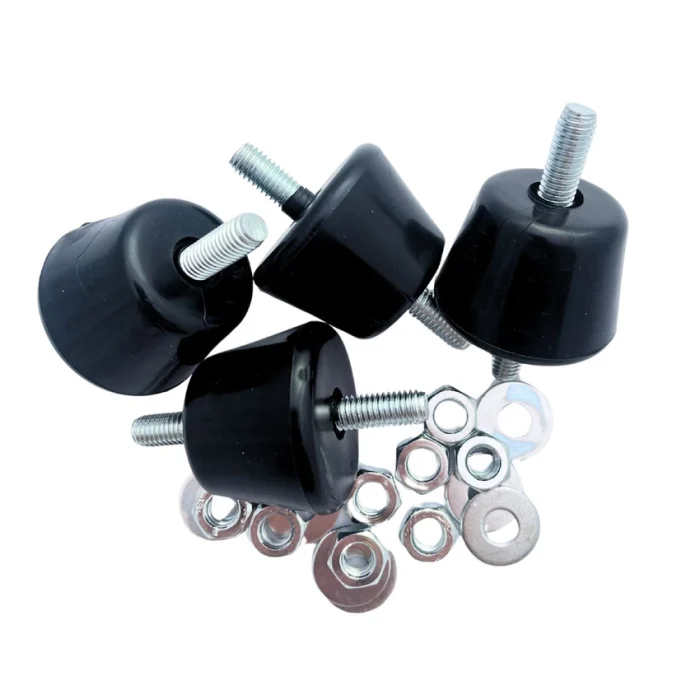 Gummistötdämpare för luftkonditionering – 4-pack