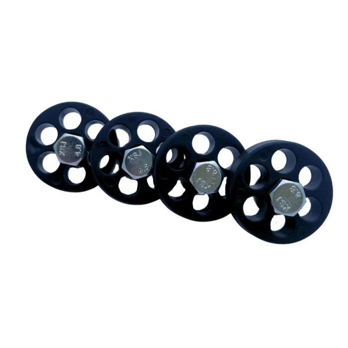 Stötdämparplatta i gummi WTG-004B – 4-pack