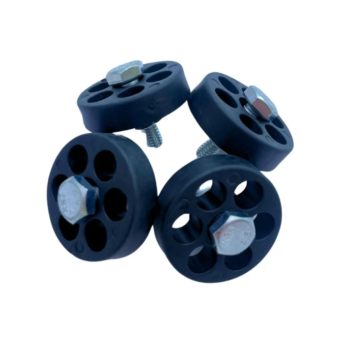 Stötdämparplatta i gummi WTG-004B – 4-pack